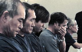 Japanese crew outraged by reports of civilian at sub post